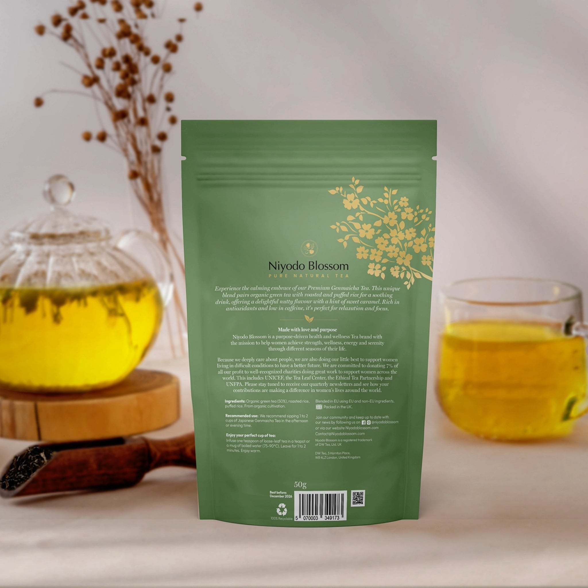 Japanese Premium Genmaicha Tea