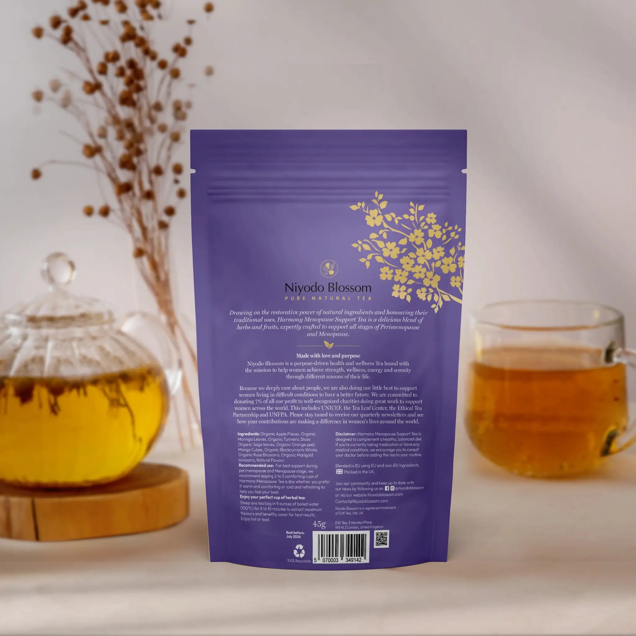 Harmony Menopause Support Tea