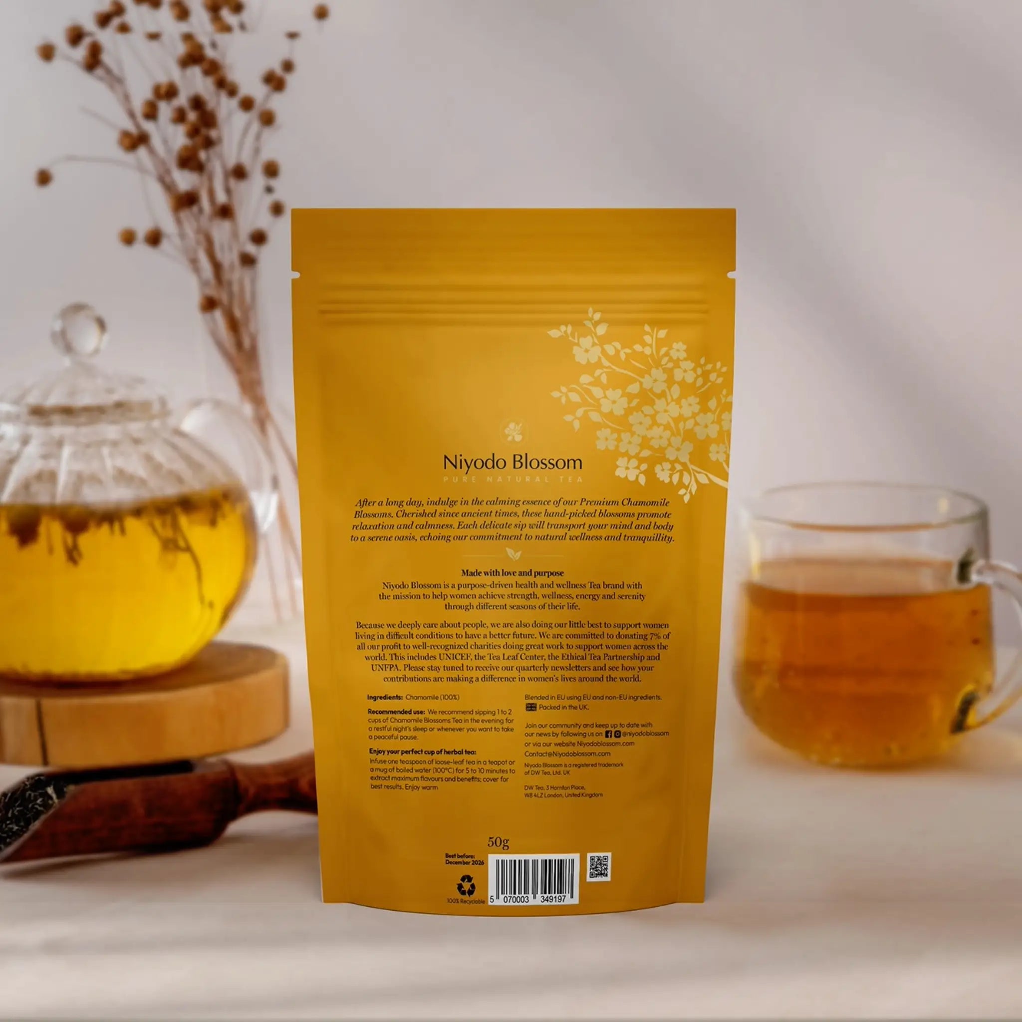 Chamomile Blossoms Tea